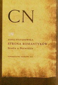 Strona romantyków. Studia o Norwidzie - okładka książki