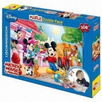 Mickey Mouse (puzzle dwustronne - zdjęcie zabawki, gry