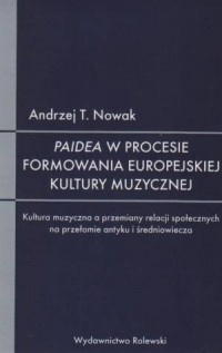 Paidea w procesie formowania europejskiej - okładka książki
