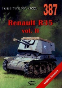 Renault R35 vol. II. Tank Power - okładka książki