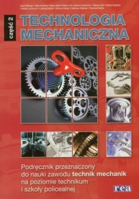 Technologia mechaniczna. Technikum - okładka podręcznika