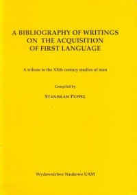 A bibliography of writings on the - okładka książki