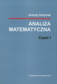 Analiza matematyczna cz. 1 - okładka książki