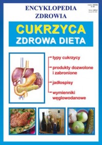 Cukrzyca. Zdrowa dieta. Encyklopedia - okładka książki