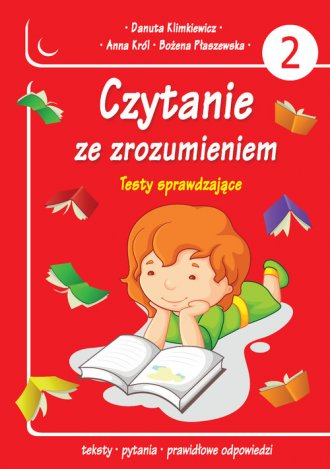 Czytanie ze zrozumieniem. Testy - okładka podręcznika