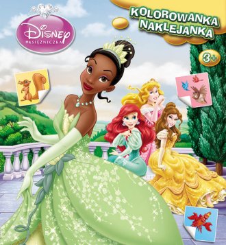 Disney Księżniczka. Kolorowanka- - okładka książki