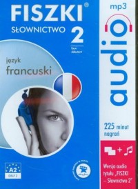 Fiszki audio. Język francuski. - pudełko audiobooku