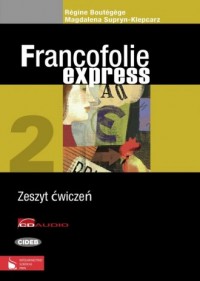 Francofolie express 2. Zeszyt ćwiczeń - okładka podręcznika