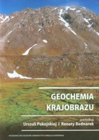 Geochemia krajobrazu - okładka książki