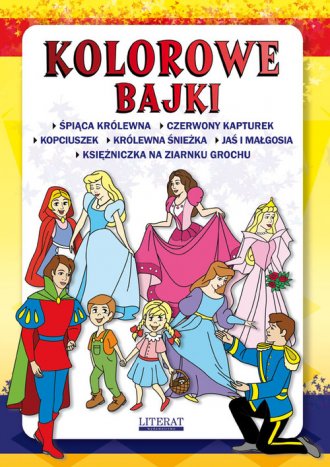Kolorowe bajki. Śpiąca królewna, - okładka książki