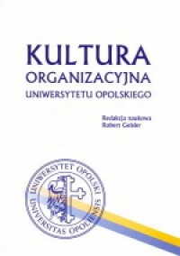 Kultura organizacyjna Uniwersytetu - okładka książki