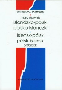 Mały słownik islandzko-polski, - okładka podręcznika