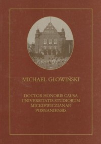 Michael Głowiński. Doktor Honoris - okładka książki
