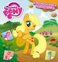 My Little Pony. Kolorowanka-naklejanka - okładka książki
