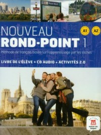 Nouveau Rond-Point 1. A1, A2. Podręcznik - okładka podręcznika