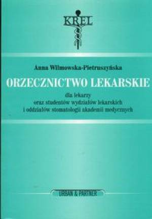 Orzecznictwo lekarskie - okładka książki