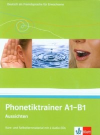 Phonetiktrainer A1-B1 Aussichten - okładka podręcznika
