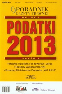 Podatki 2013/02 cz. 1 - okładka książki