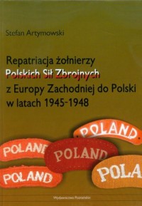 Repatriacja żołnierzy Polskich - okładka książki