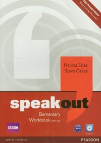Speakout. Elementary Workbook with - okładka podręcznika