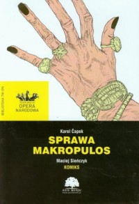 Sprawa Makropulos - okładka książki