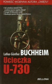 Ucieczka U-730 - okładka książki