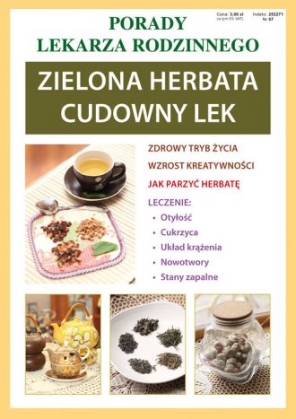 Zielona herbata cudowny lek. Seria: - okładka książki