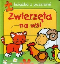 Zwierzęta na wsi (+ puzzle) - okładka książki