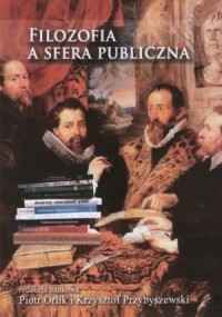 Filozofia a sfera publiczna - okładka książki