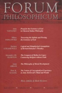 Forum Philosophicum. Tom 12 (1) - okładka książki