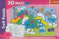 Przygody Smerfów (puzzle maxi - - zdjęcie zabawki, gry