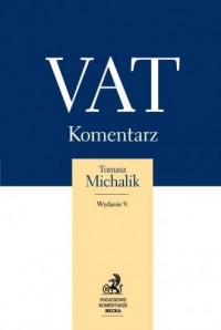 VAT Komentarz 2013 - okładka książki