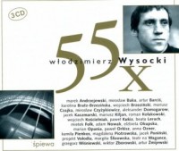 55x Włodzimierz Wysocki - okładka płyty