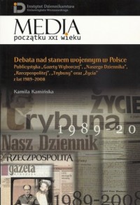 Debata nad stanem wojennym w Polsce. - okładka książki