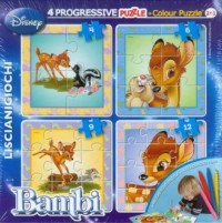 Disney. Bambi (puzzle dwustronne - zdjęcie zabawki, gry
