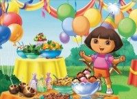 Dora urodziny (puzzle maxi) - zdjęcie zabawki, gry