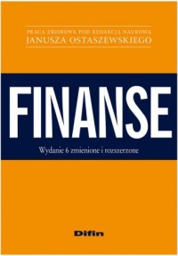 Finanse - okładka książki