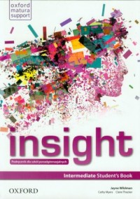 Insight. Intermediate Students - okładka podręcznika