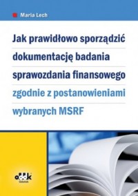 Jak prawidłowo sporządzić dokumentację - okładka książki