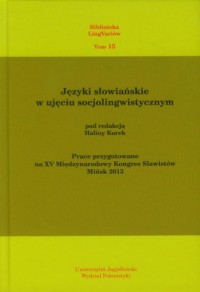 Języki słowiańskie w ujęciu socjolingwistycznym. - okładka książki