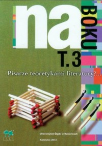 Na Boku. Tom 3. Pisarze teoretykami - okładka książki