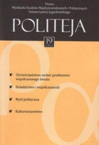 Politeja nr 19/2012 - okładka książki