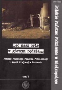 Pomnik Polskiego Państwa Podziemnego - okładka książki