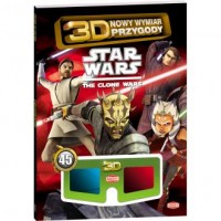 Star Wars: The Clone Wars! 3D. - okładka książki
