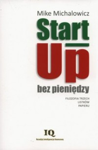 Start up bez pieniędzy - okładka książki