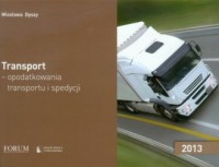 Transport opodatkowania transportu - okładka książki