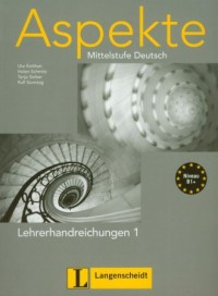 Aspekte 1 Lehrerhandreichungen. - okładka podręcznika