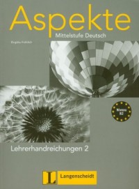Aspekte 2 Lehrerhandreichungen. - okładka podręcznika