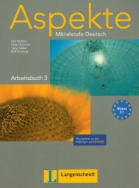 Aspekte 3 Arbeitsbuch (+ CD). Mittelstufe - okładka podręcznika