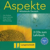 Aspekte 3 CD. Mittelstufe Deutsch - pudełko audiobooku